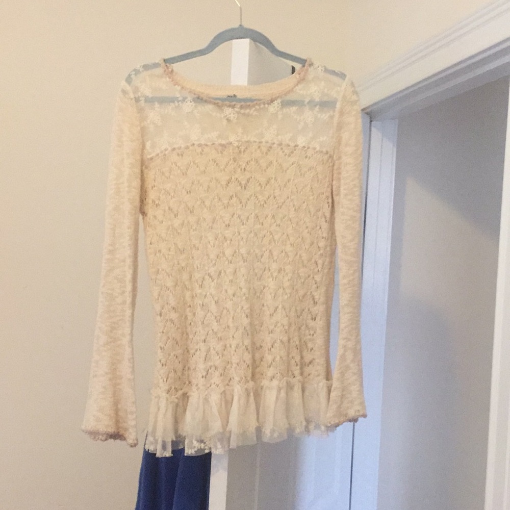 BKE cream sweater
